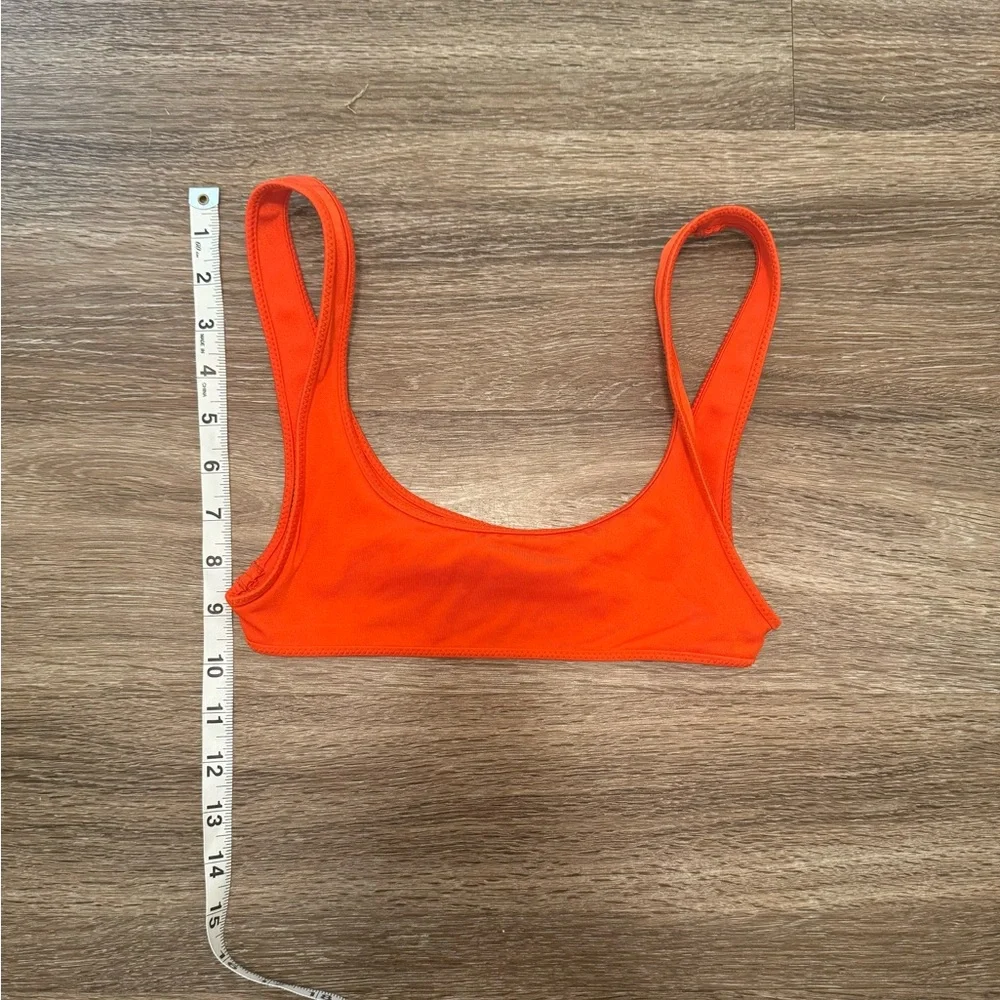 Triangl Swimwear Gia Orange Bikini Top | Women’s Small - Picture 4 of 8